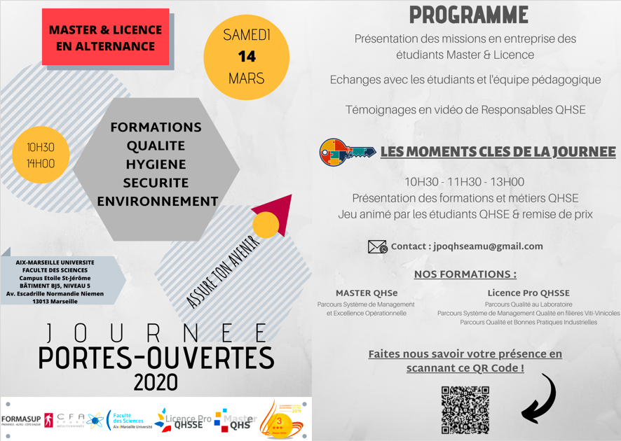 Journée Portes Ouvertes Formations QHSE