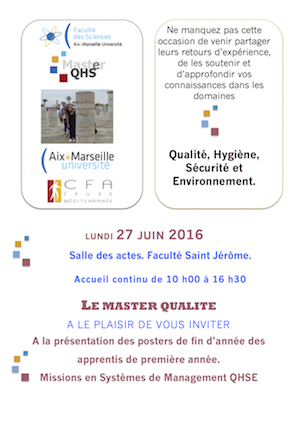 Posters Missions en Syst&egrave;mes de Management QHSE